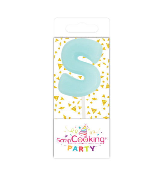 Mini bougie lettre S Mini bougie lettre S