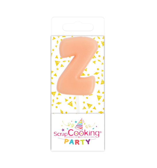 Mini bougie lettre Z Mini bougie lettre Z