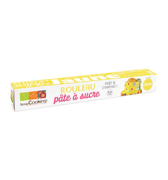 Yellow sugarpaste roll 430g Yellow sugarpaste roll 430g