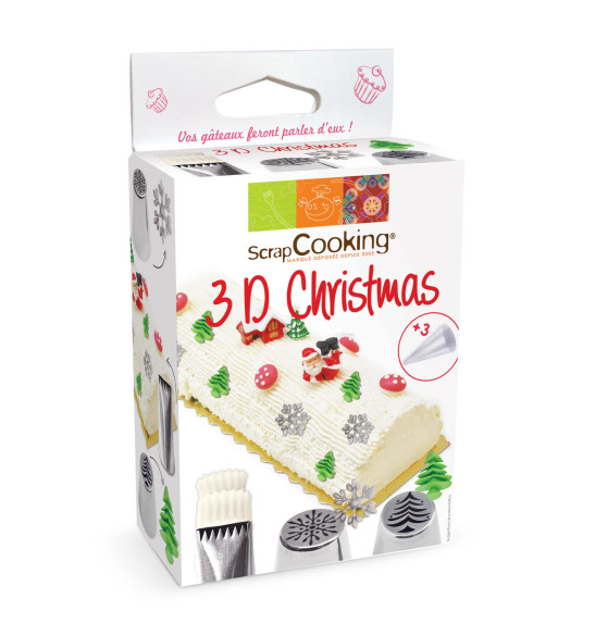 3D Christmas piping tip kit 3D Christmas piping tip kit