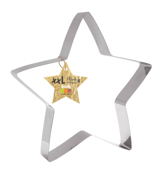 XXL stainless steel Star cookie cutter mould XXL stainless steel Star cookie cutter mould