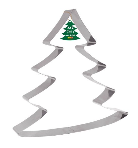 Moule découpoir XXL inox Sapin Moule découpoir XXL inox Sapin