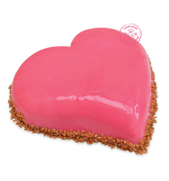 Semi-rigid heart mould: