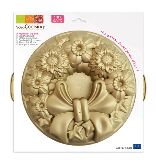 Moule silicone couronne dorée Moule silicone couronne dorée
