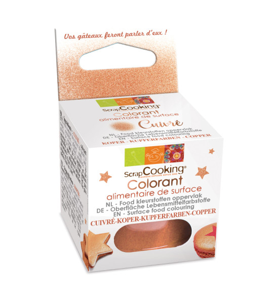 Colorant de surface cuivré Colorant de surface cuivré