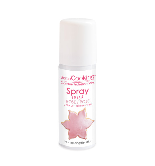 Spray colorant irisé rose Spray colorant irisé rose