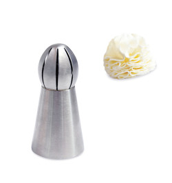Stainless steel whipped...