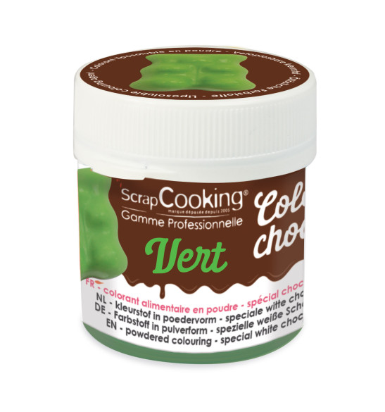 Color'choco liposoluble vert 5 g Color'choco liposoluble vert 5 g