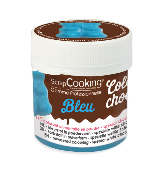 Color'choco liposoluble bleu 5 g Color'choco liposoluble bleu 5 g