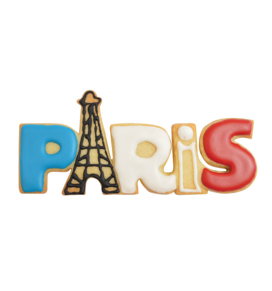 Stainless steel "Paris” cookie cutter