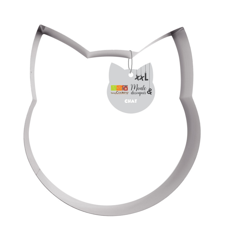 XXL Cat cookie cutter mould