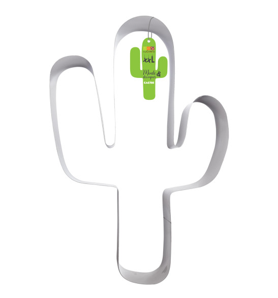 XXL Cactus cookie cutter mould XXL Cactus cookie cutter mould