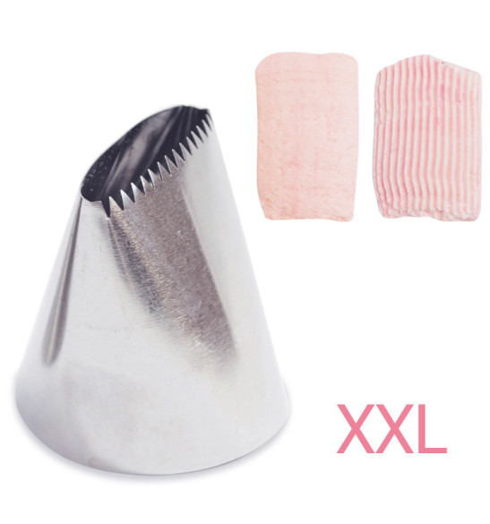 Douille XXL glaçage et buche en inox Douille XXL glaçage et buche en inox