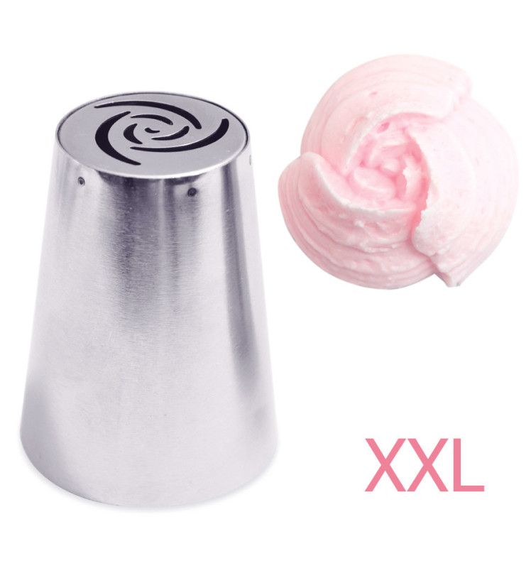 Douille XXL rose en inox