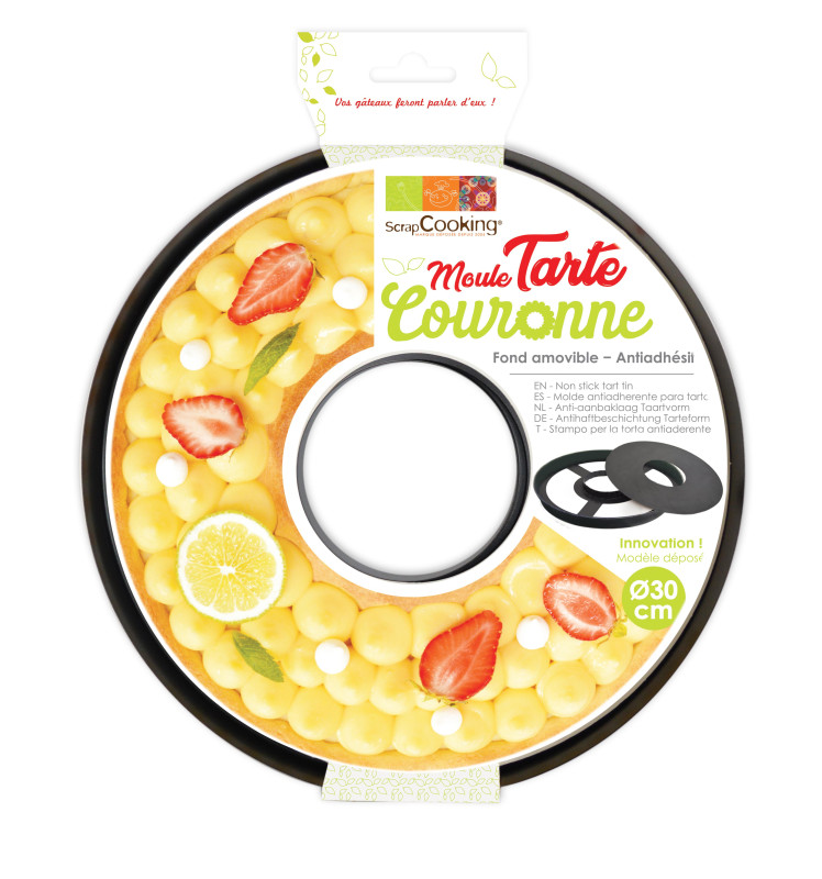 Fond Amovible 1 X Moule A Tarte Perfore Diametre 28 Cm Moule A Gateau Rond Revetement Anti Adhesif Moule A Quiche Patisserie Moules A Patisserie Dwteam In