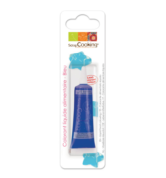 Colorant liquide bleu Colorant liquide bleu