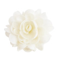 XXL white flower edible wafer decoration approx. 10cm