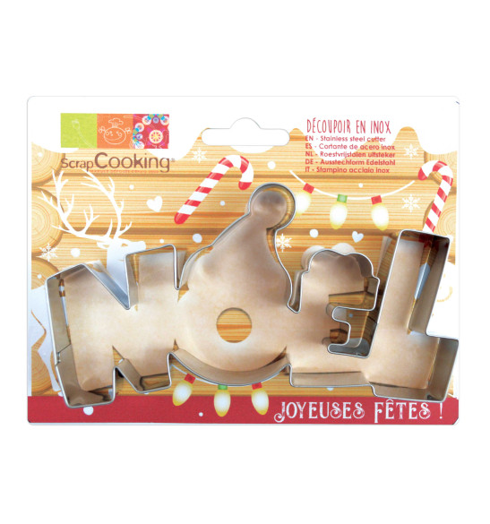 Découpoir inox Noël Découpoir inox Noël