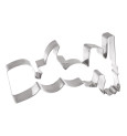 Stainless steel "Booh” cookie cutter