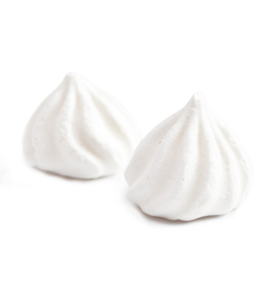Fluted meringue drops 40g