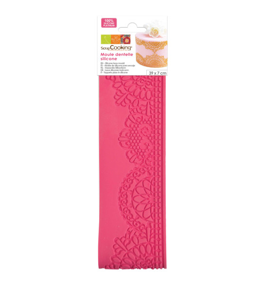 Tapis en silicone dentelle Ornement Tapis en silicone dentelle Ornement