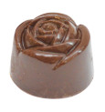 Réalisation avec moule rigide chocolats roses réf.6752