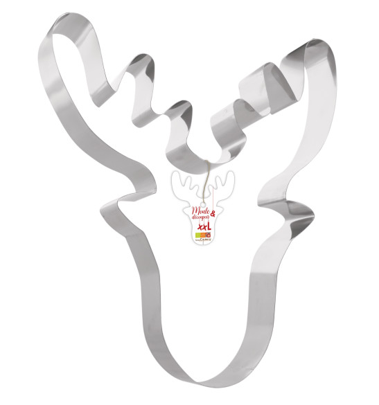 XXL Moose cookie cutter mould XXL Moose cookie cutter mould
