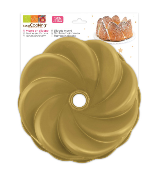 Moule à gâteau silicone kouglof Moule à gâteau silicone kouglof