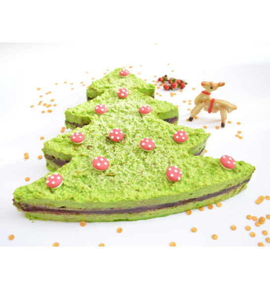 XXL stainless steel Christmas tree cookie cutter mould