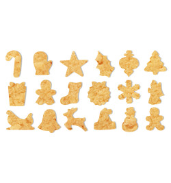 2004 détail formes biscuits de Noël