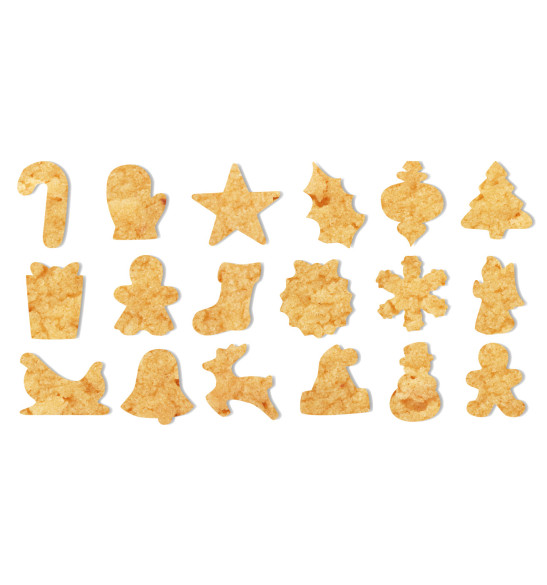 2004 détail formes biscuits de Noël