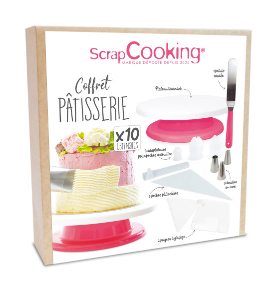 Coffret pâtisserie: 10 ustensiles Coffret pâtisserie: 10 ustensiles