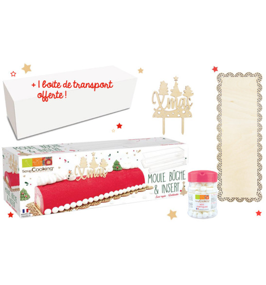 Kit bûche de Noël wood Kit bûche de Noël wood