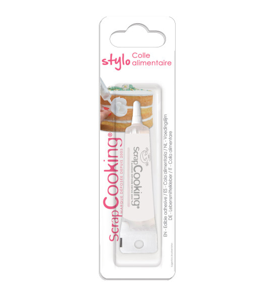 Edible glue tube Edible glue tube