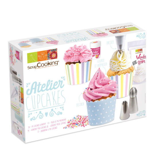 Coffret Atelier "Mes Cupcakes" Coffret Atelier "Mes Cupcakes"