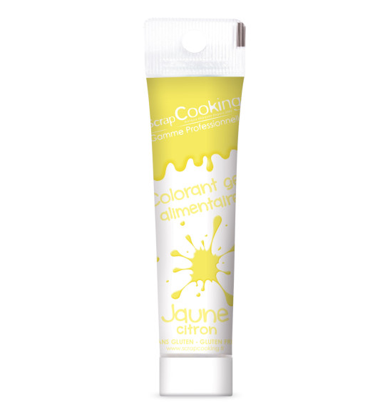 Colorant gel jaune clair 20g Colorant gel jaune clair 20g