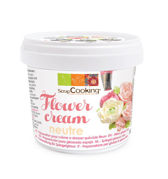 Pot flower cream nature Pot flower cream nature