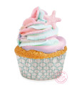 -/36 Mermaid cupcake cases