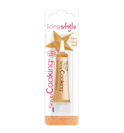 Gold icing pen