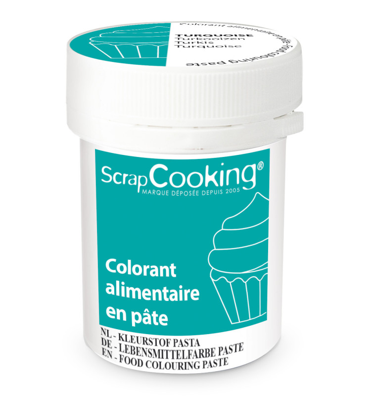 Food colouring paste 20g - Turquoise