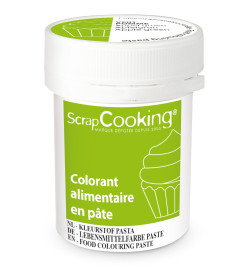 Colorant alimentaire en pâte vert pomme 20g réf.4261