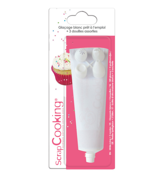 Ready-to-use white icing pen 100 g Ready-to-use white icing pen 100 g