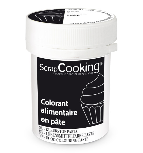 Colorant alimentaire noir 10 g - Colorants alimentaires