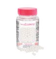 Pot of white sugar sprinkle decos 55 g