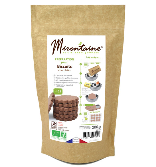 copy of Préparation biscuits natures Bio 280g sans levure