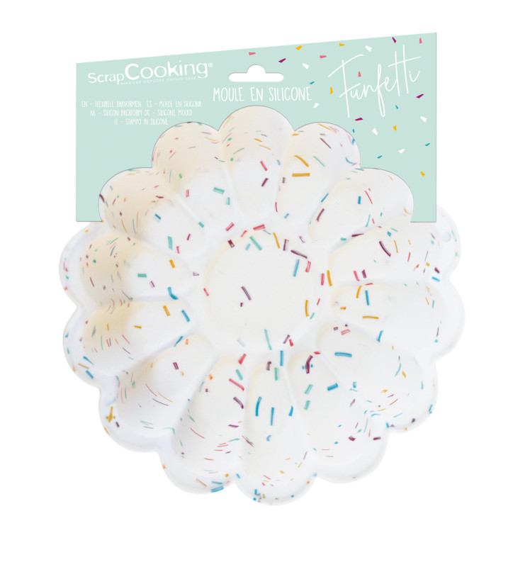 Silicone charlotte mould 20 cm - Funfetti