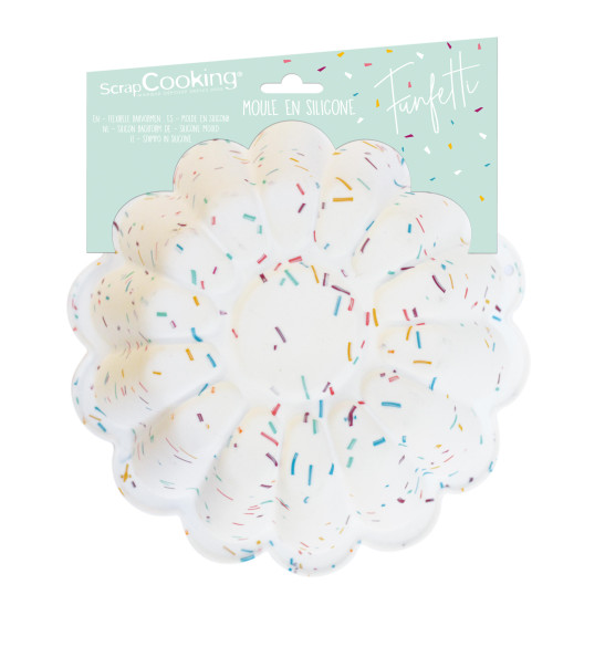 Silicone charlotte mould 20 cm - Funfetti Silicone charlotte mould 20 cm - Funfetti