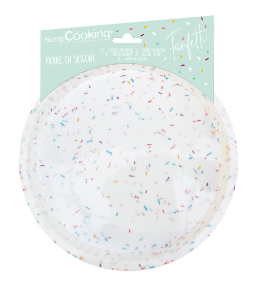 22 cm silicone tart mould - Funfetti 22 cm silicone tart mould - Funfetti