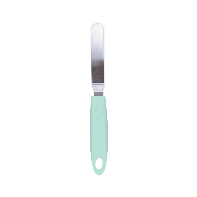 Mini spatule coudée en inox