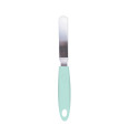 Stainless steel mini angled spatula - 21cm